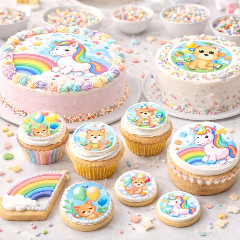 Tisk na fondánový list